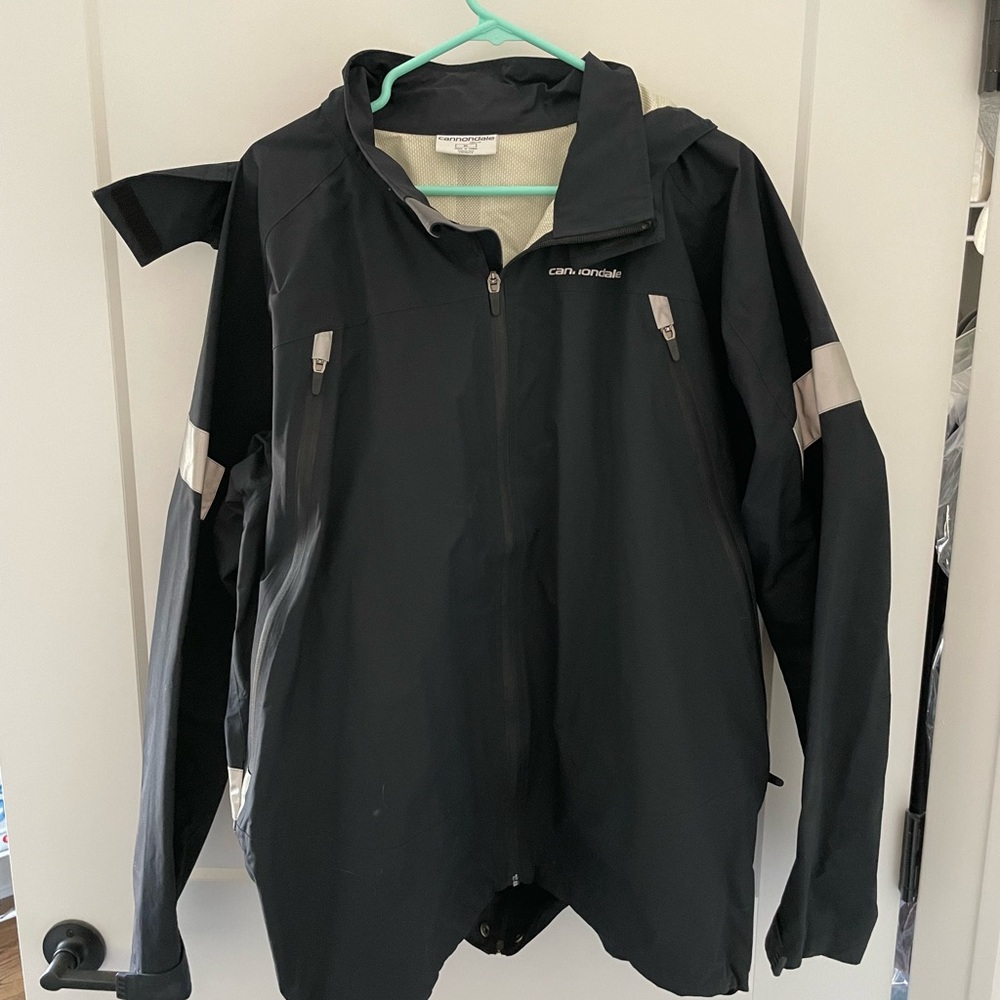 Cannondale Men's Black Waterproof Cycling Jacket